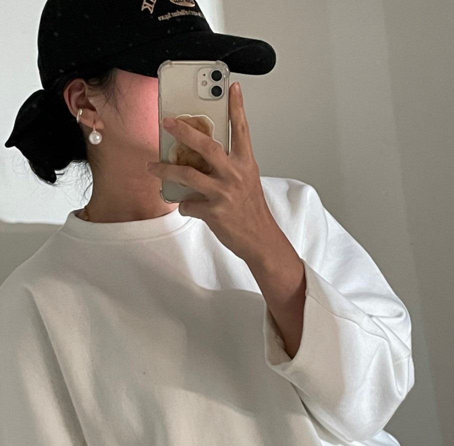 925 Sterling Silver Chic Pearl Earrings