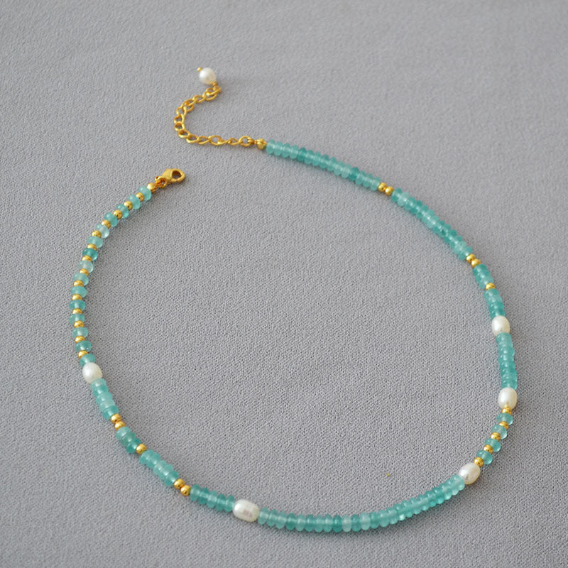 Brass Beaded Necklace