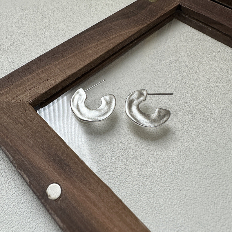 925 Sterling Silver Simple Fashion Earrings