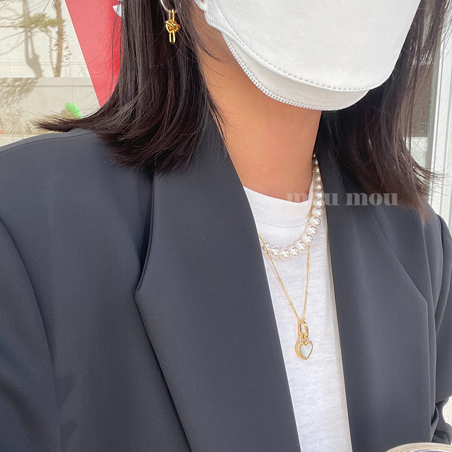 925 Sterling Silver Heart Pendant Necklace