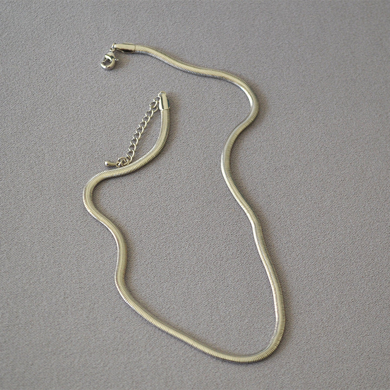 Brass Snake Chain Necklace