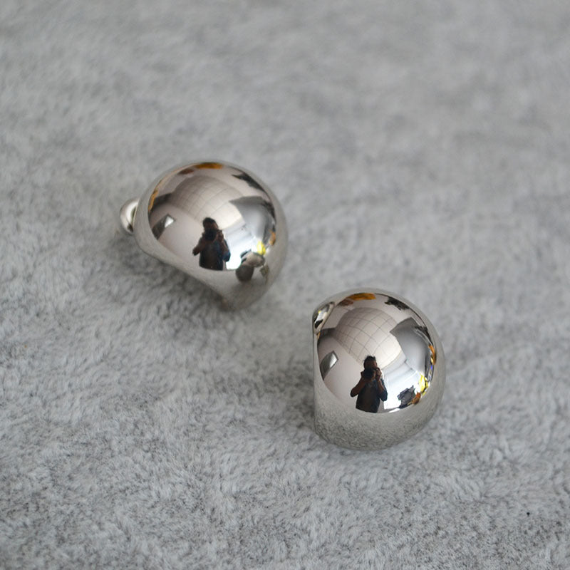 Brass High Polish Earrings