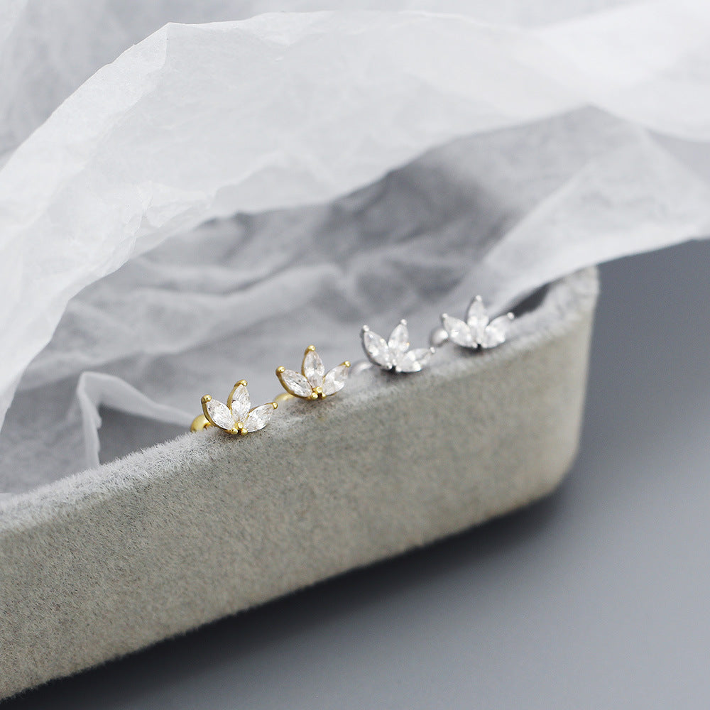 925 Sterling Silver CZ Earring Studs