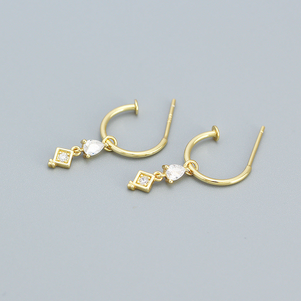 925 Sterling Silver Hoop Earrings