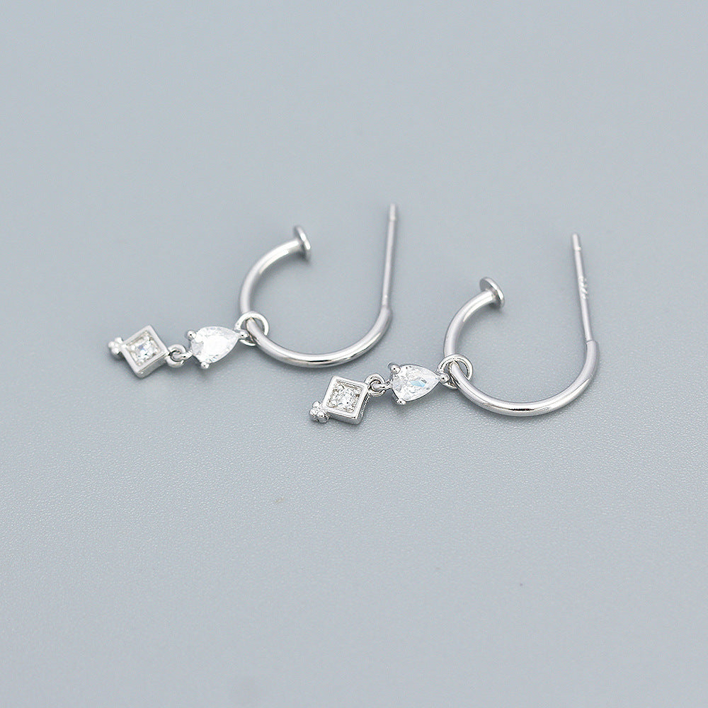 925 Sterling Silver Hoop Earrings