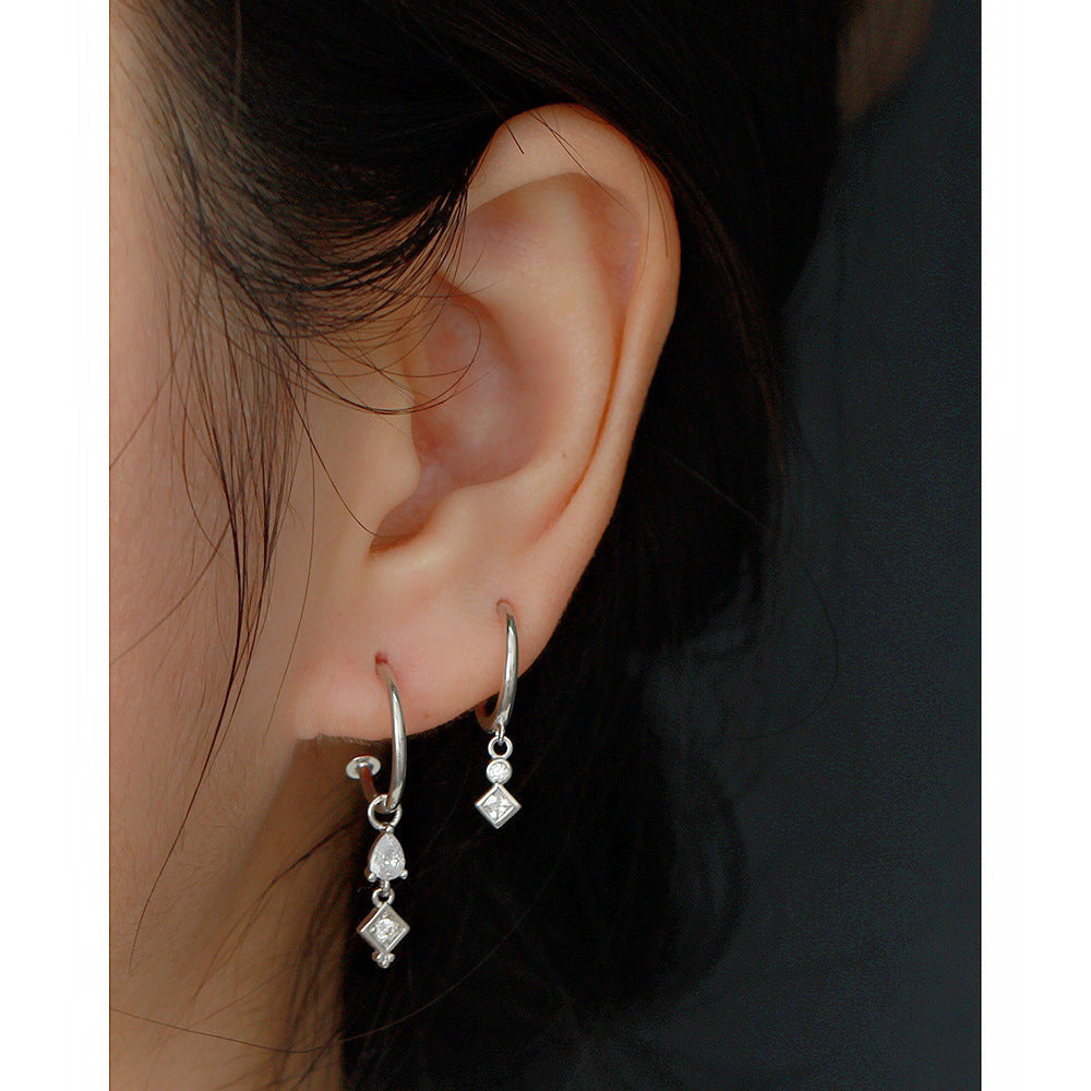 925 Sterling Silver Hoop Earrings