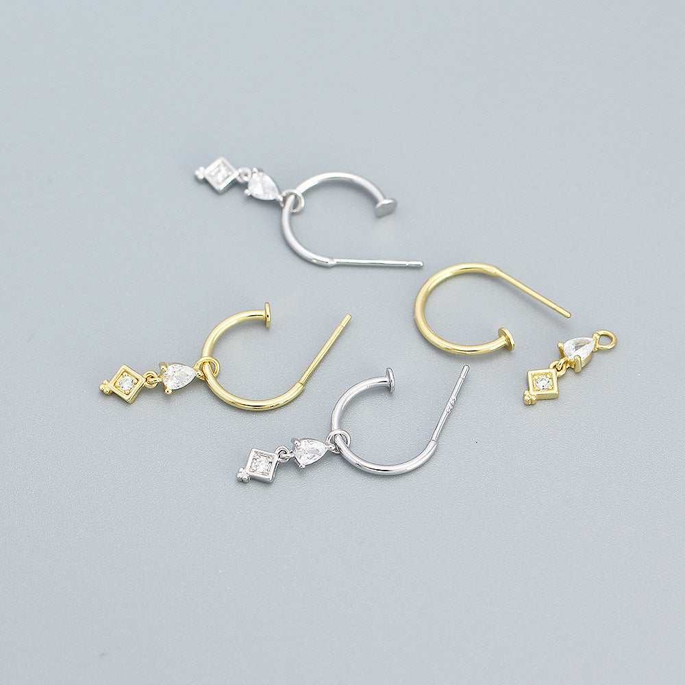 925 Sterling Silver Hoop Earrings