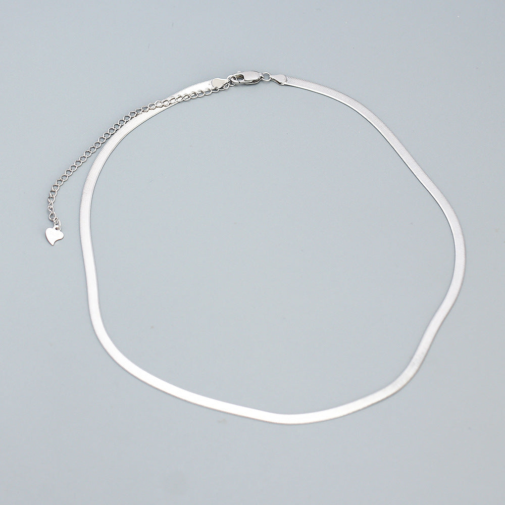 925 Sterling Silver Snake Chain Necklace