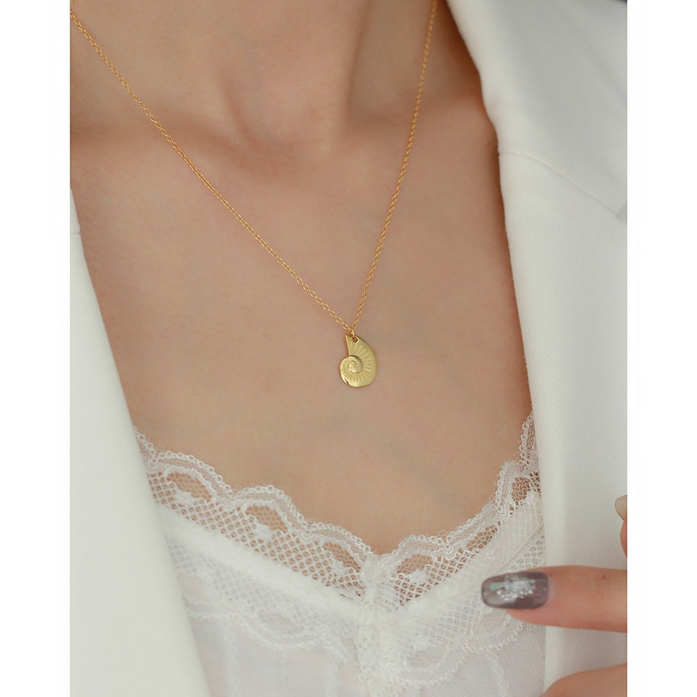 925 Sterling Silver Trendy Pendant Necklace