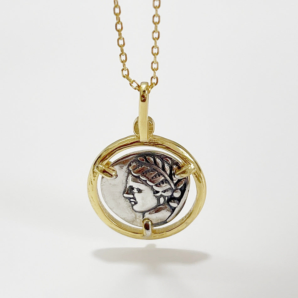925 Sterling Silver Trendy Pendant Necklace