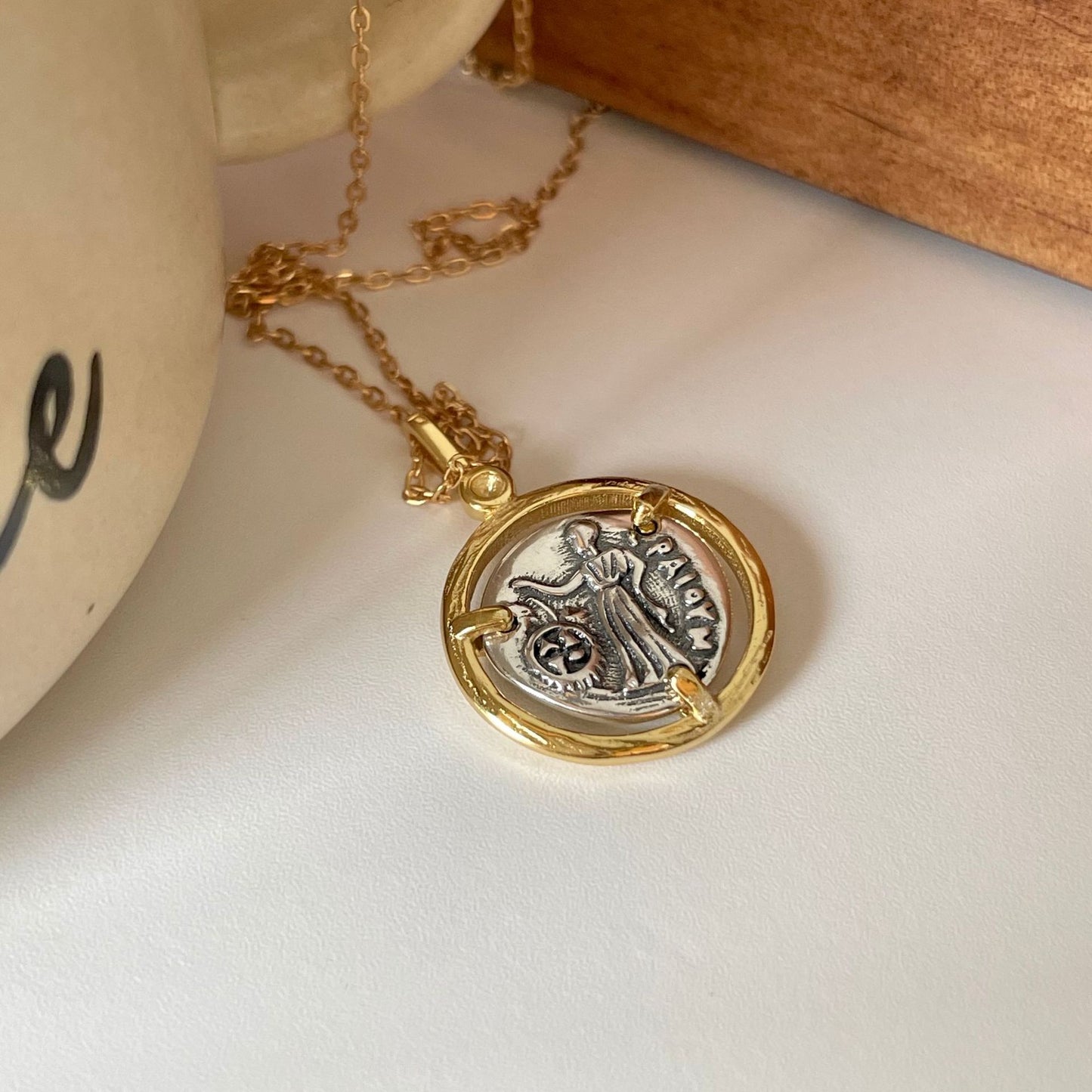 925 Sterling Silver Trendy Pendant Necklace
