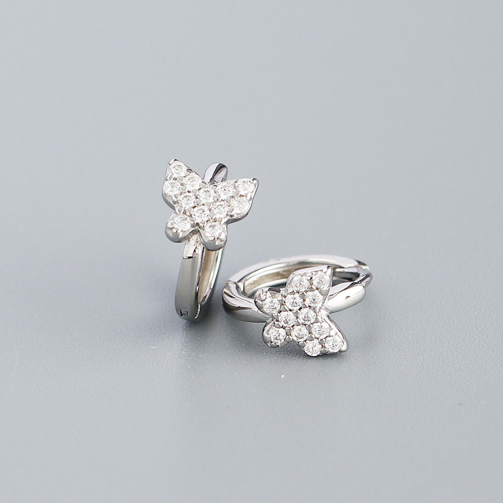 925 Sterling Silver Small Hoop Earrings