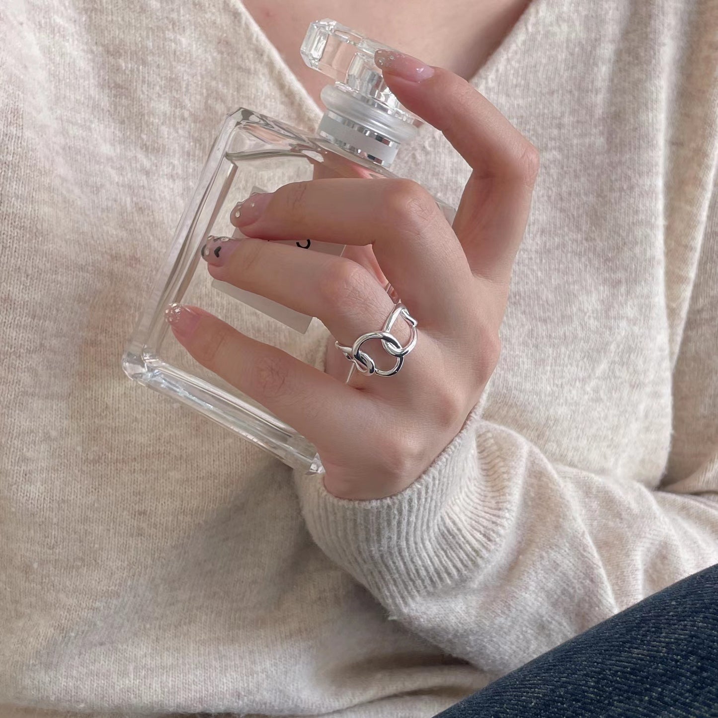 925 Sterling Silver Trendy Ring