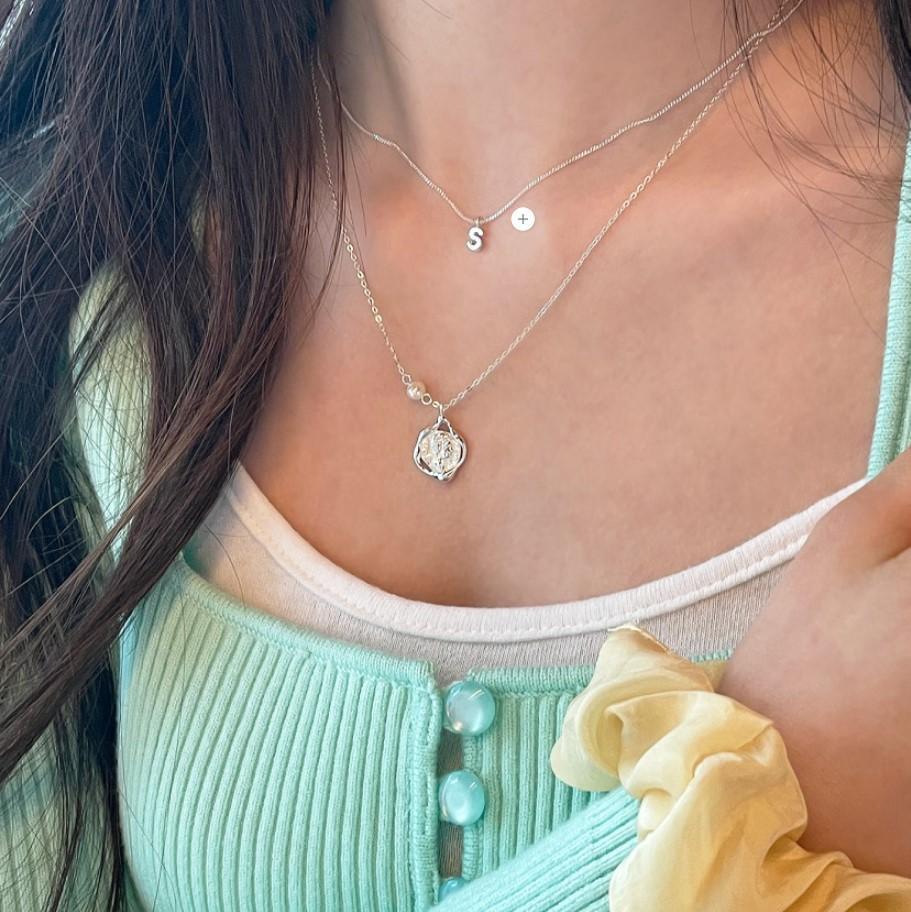925 Sterling Silver Freshwater Pearl Fashion Pendant Necklace