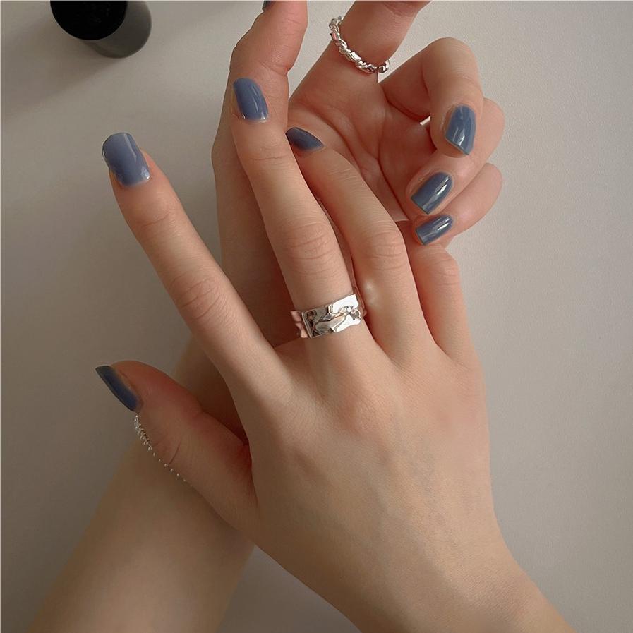 925 Sterling Silver Simple Fashion Ring