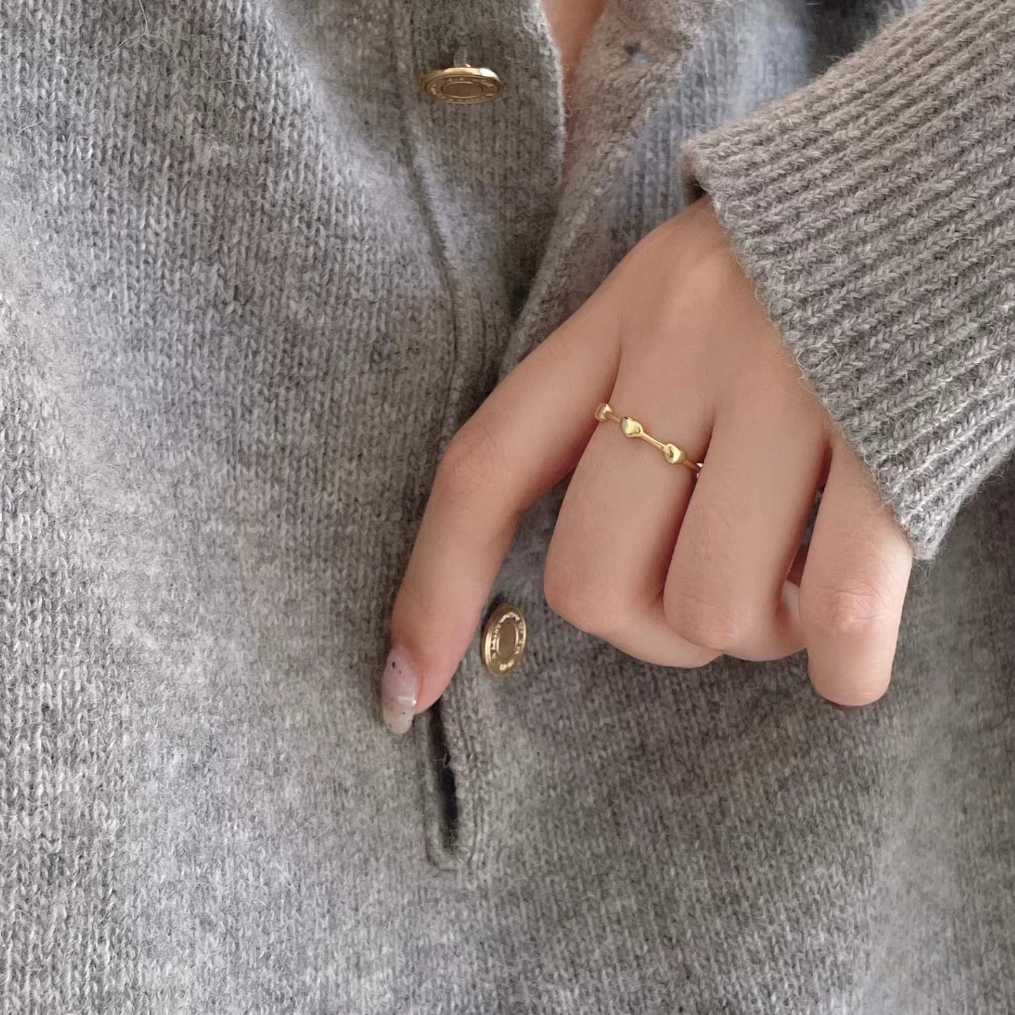 925 Sterling Silver Heart Ring