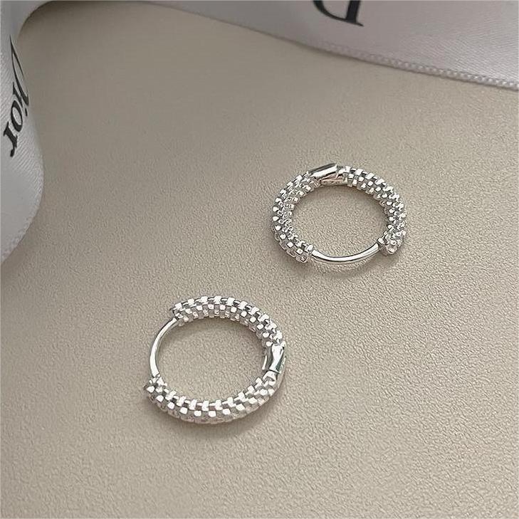925 Sterling Silver Hoop Earrings