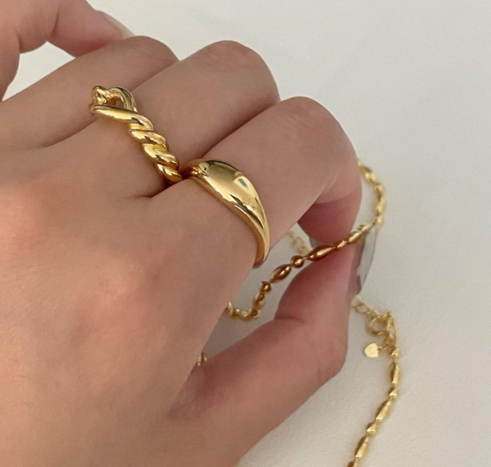 925 Sterling Silver Twisted Ring