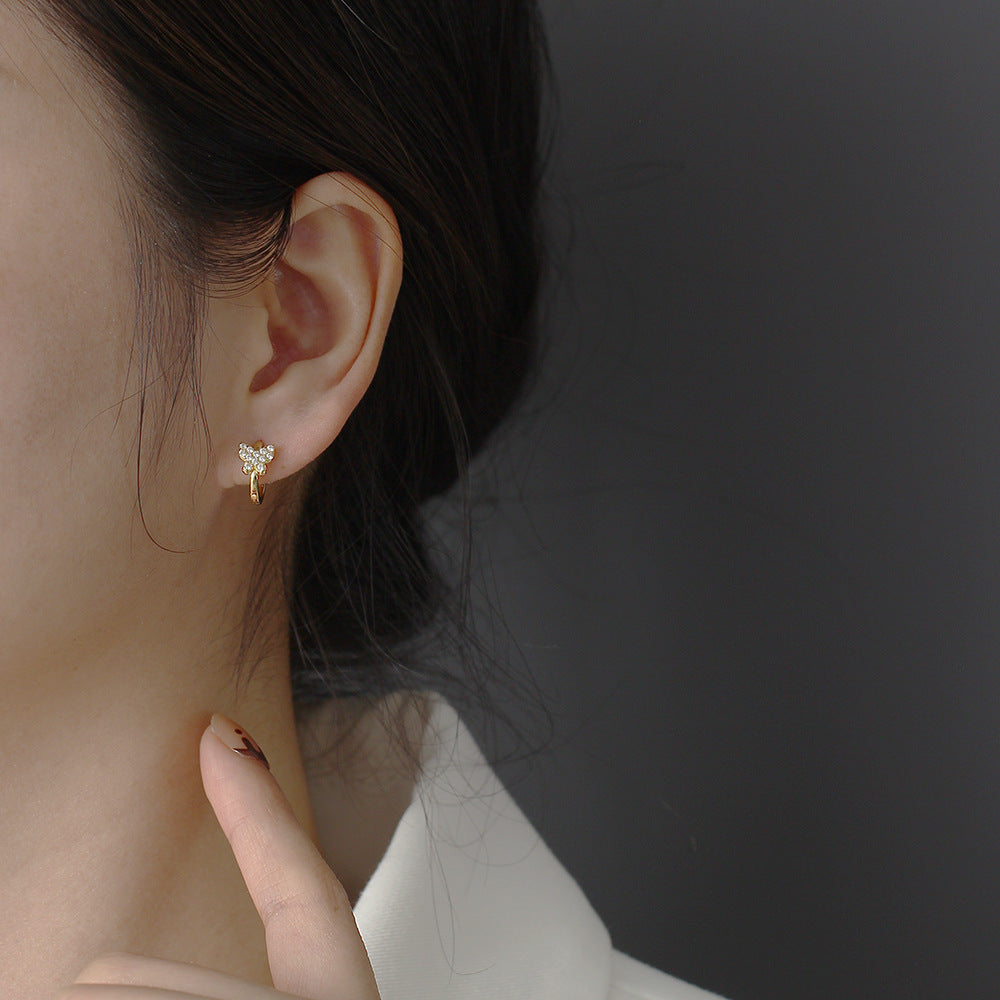 925 Sterling Silver Small Hoop Earrings
