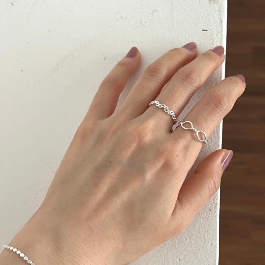 925 Sterling Silver Twisted Ring