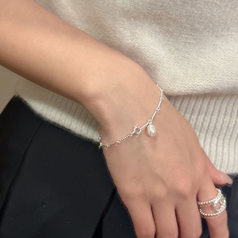 925 Sterling Silver Chain Bracelet Bangle