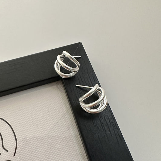 925 Sterling Silver Simple Fashion Earrings