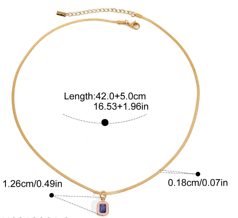 Stainless steel necklaces