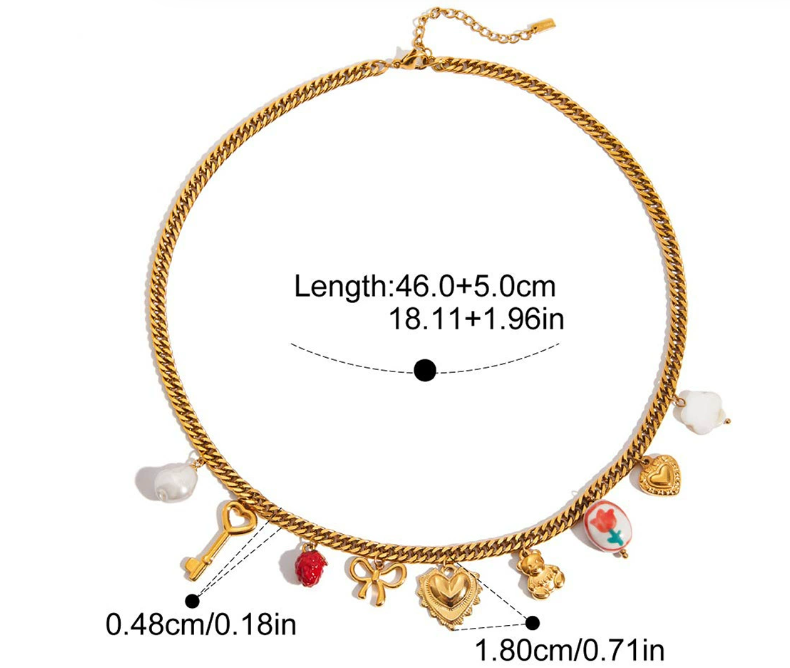 Stainless steel necklaces