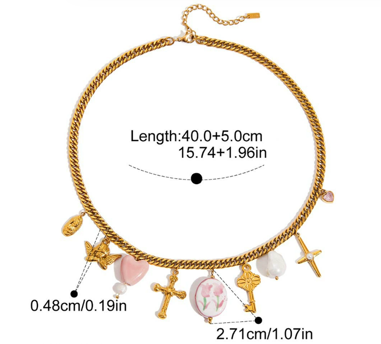 Stainless steel necklaces