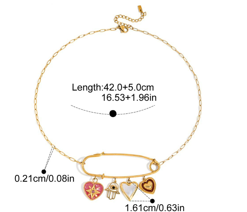 Stainless steel necklaces