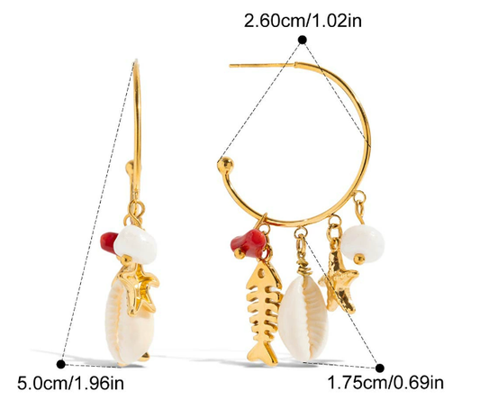 Stainless steel earrings