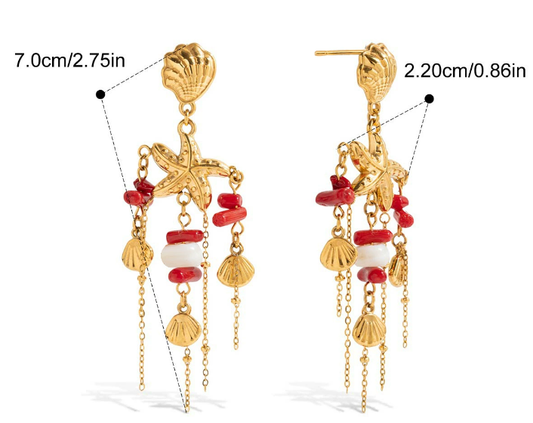 Stainless steel earrings