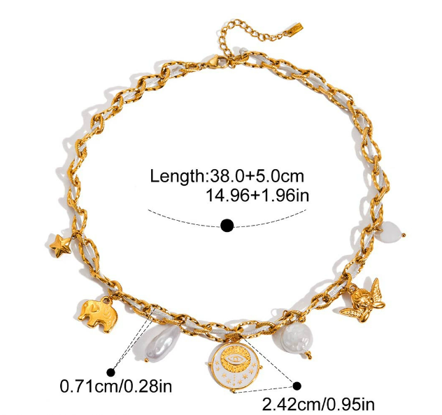 Stainless steel necklaces