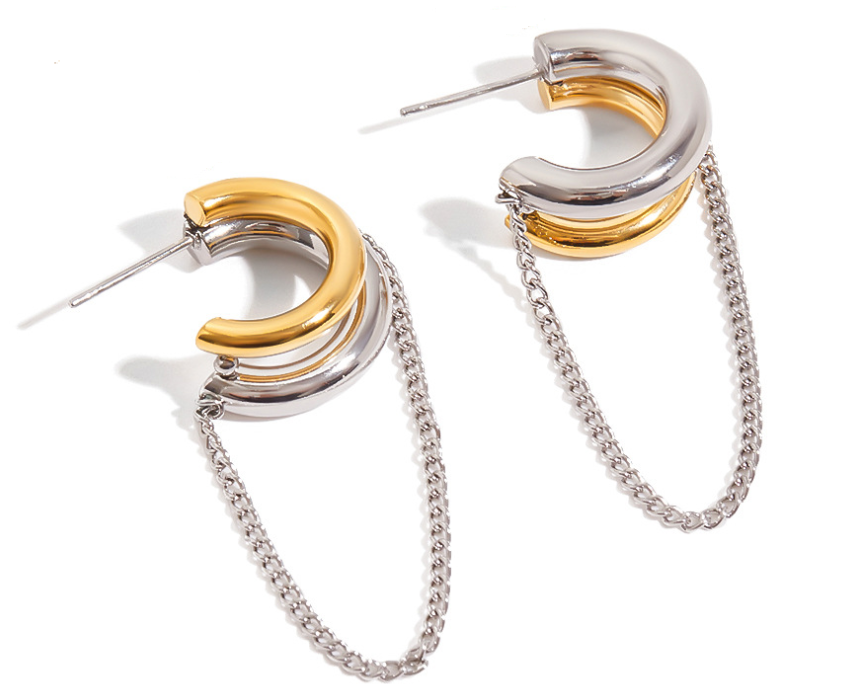 Stainless steel earrings