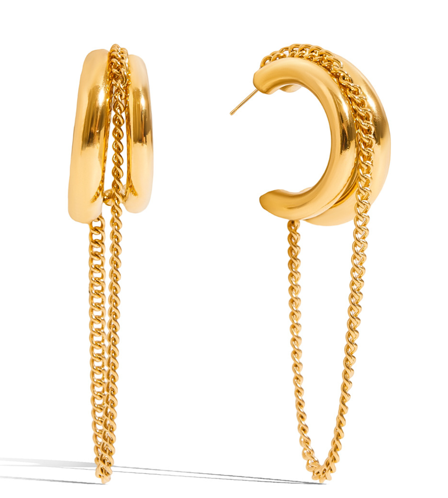 Stainless steel earrings