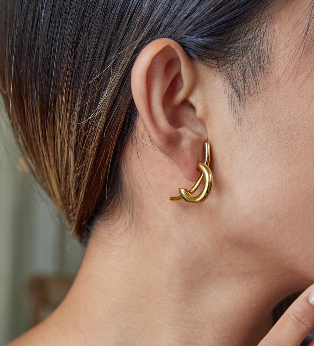 Stainless steel earrings