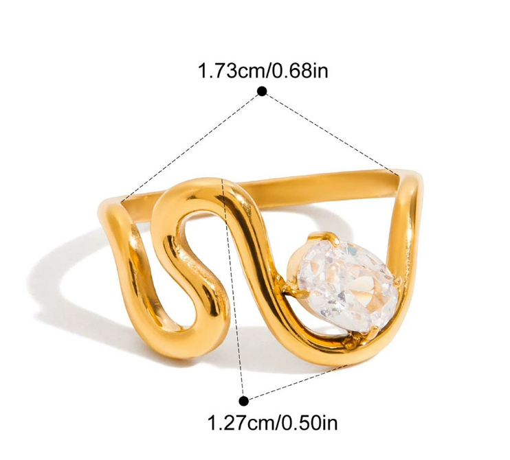 Stainless steel ring