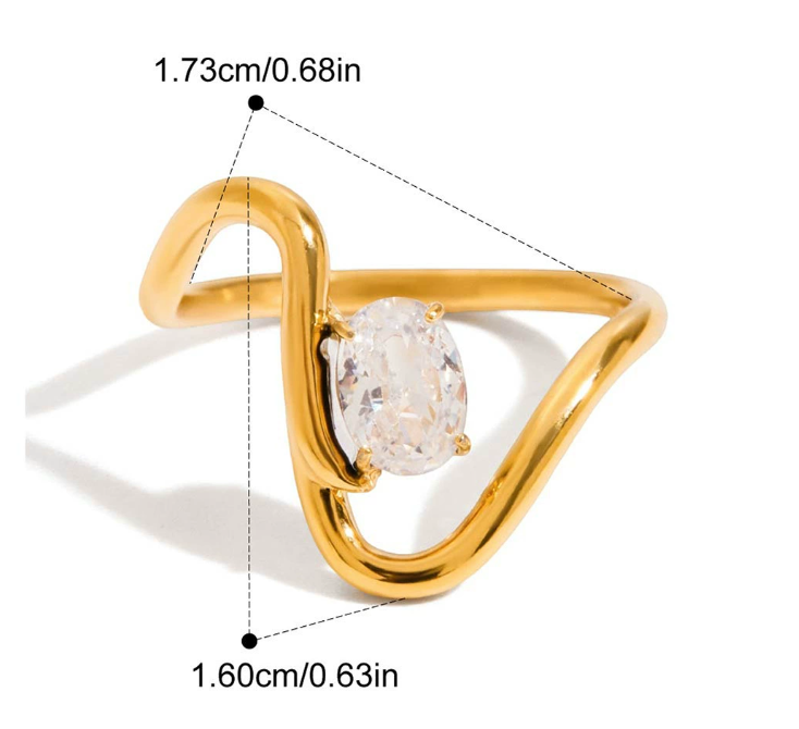 Stainless steel ring