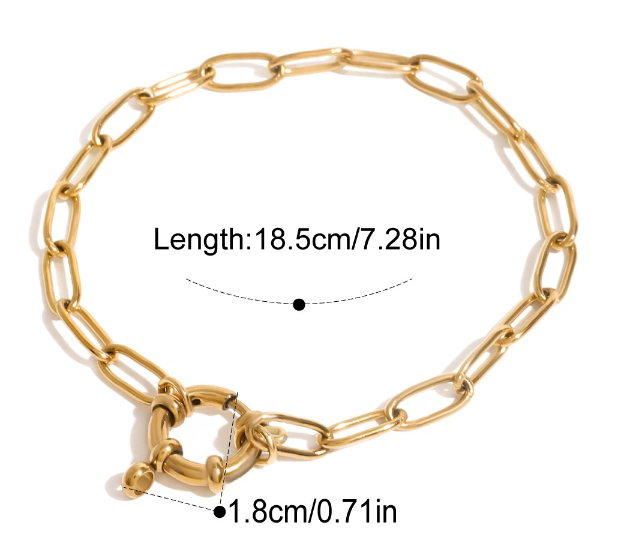 Stainless steel bracelet