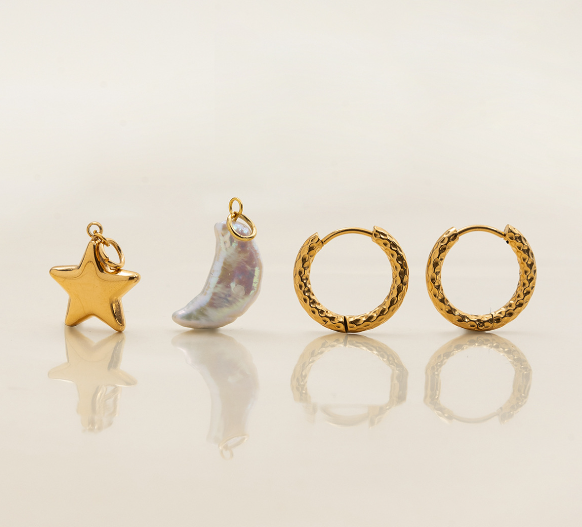 Stainless steel earrings