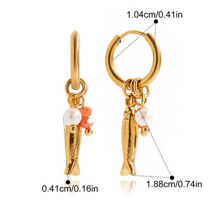 Stainless steel earrings