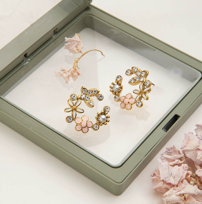 Stainless steel earrings