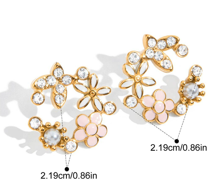 Stainless steel earrings