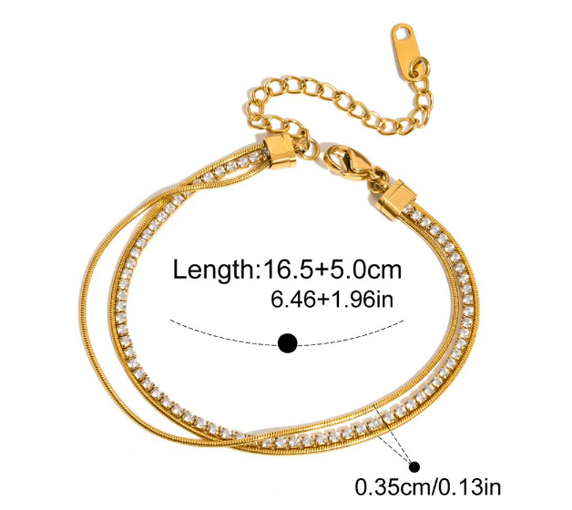 Stainless steel bracelet