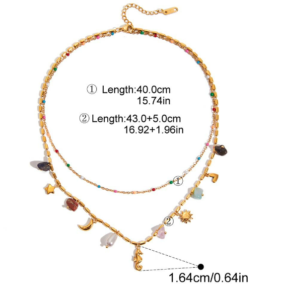 Stainless steel necklaces