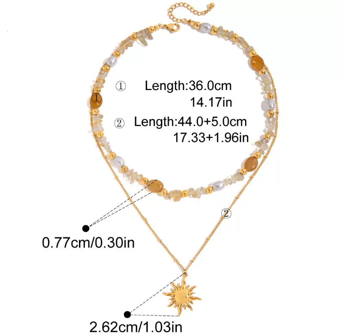 Stainless steel necklaces