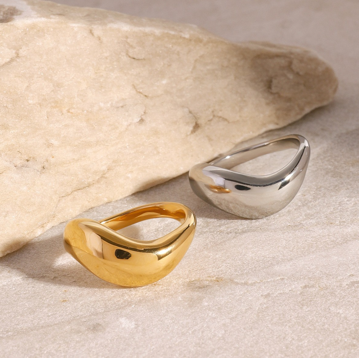 Stainless steel ring