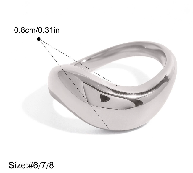 Stainless steel ring