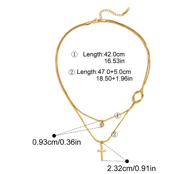 Stainless steel necklaces