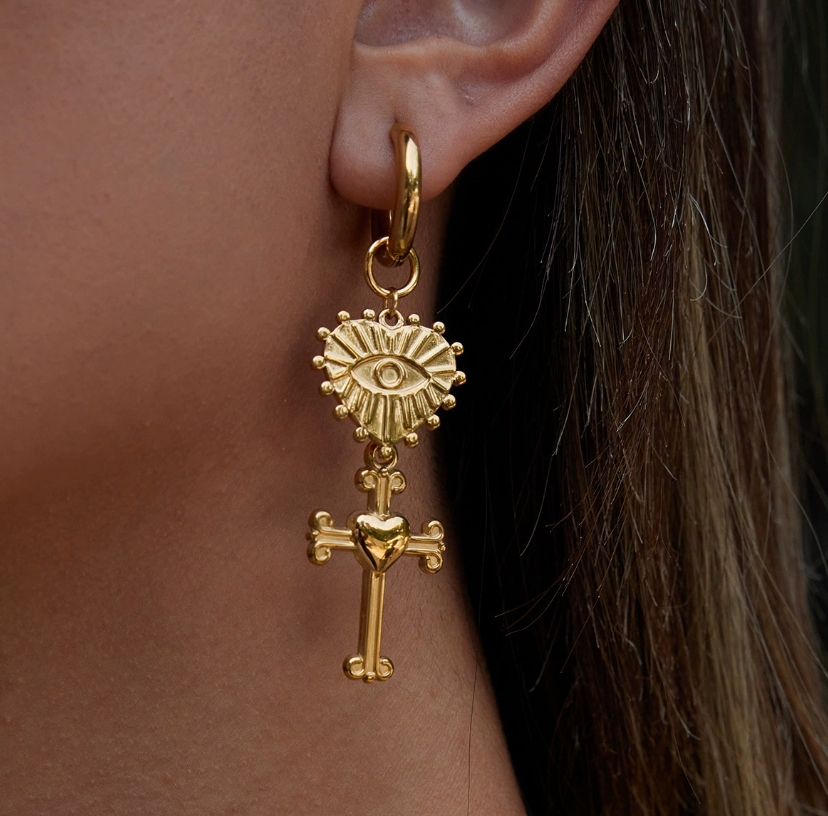 Stainless steel earrings